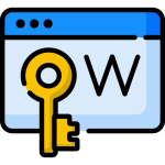 Local SEO keyword search icon