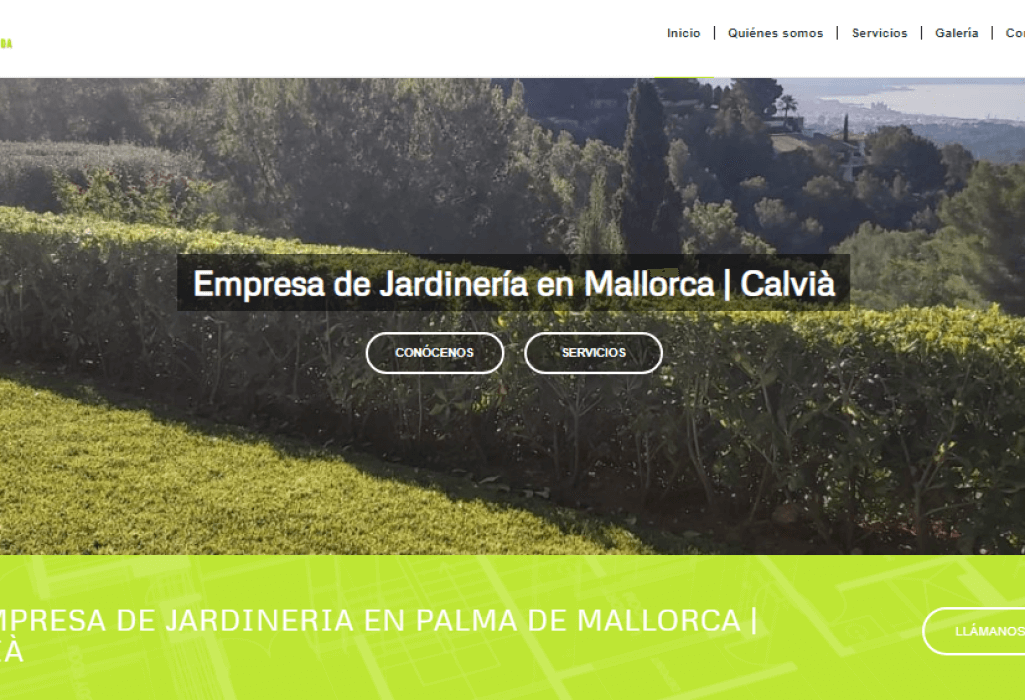 SEO Project of Jardines Costa Florecida