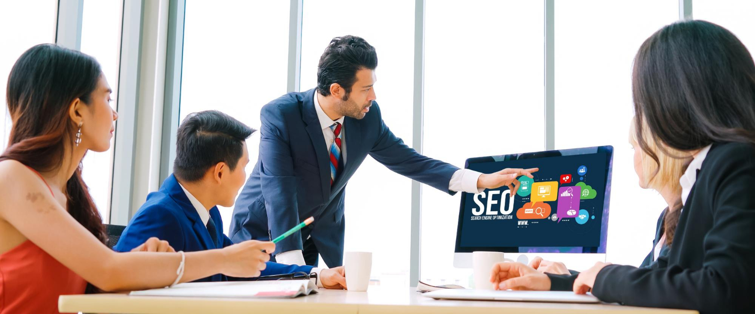 SEO consultant presenting that he is an SEO consultancy