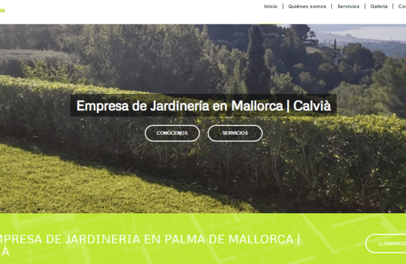 SEO Project of Jardines Costa Florecida